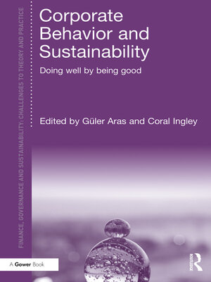 cover image of Corporate Behavior and Sustainability